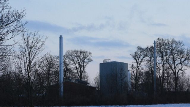 Værket set fra Frisenvoldsvej Frisenvoldsvej