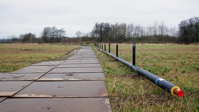 De første rør til solpanelerne 21-12-2019
