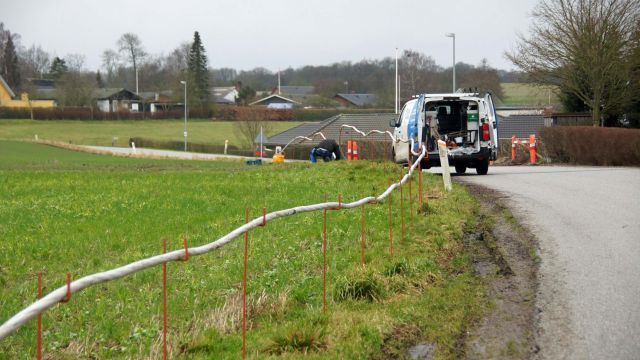 Byggestrøm til solfelt forberedes. 06-01-2020