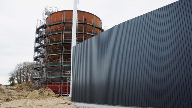 De sidste svejsninger inden yderbeklædning. 11-04-2020