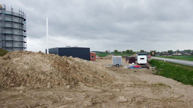Arealet bliver snart ryddet for jorddynger. 16-05-2020