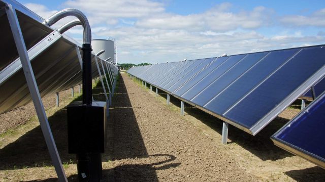 Solpanelerne er færdigmonteret og aktive. 21-06-2020