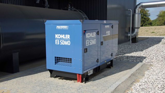 Nødstrømsgenerator. 19-09-2020
